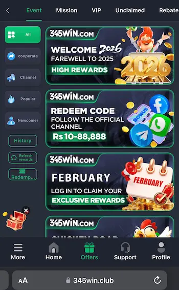 345Win Game Login
