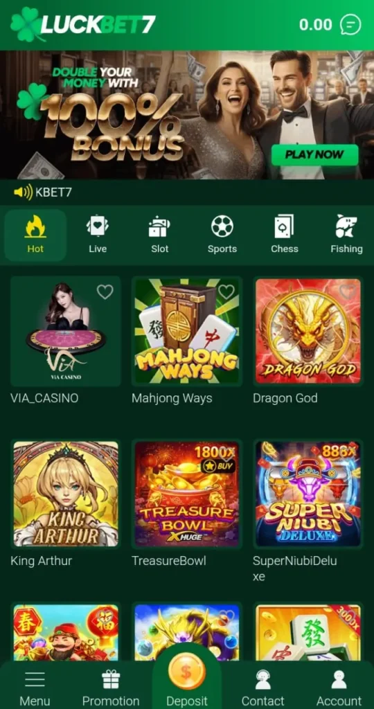 Luckbet7 Game Apk